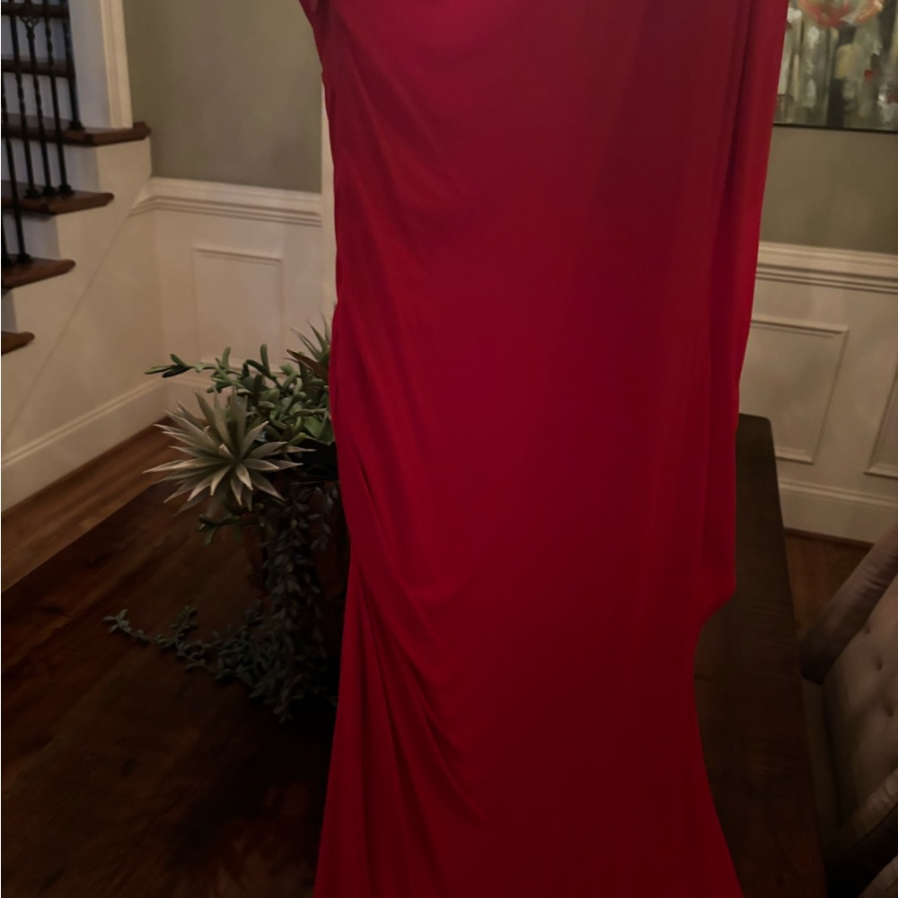 Bebe Vibrant Red Dress
